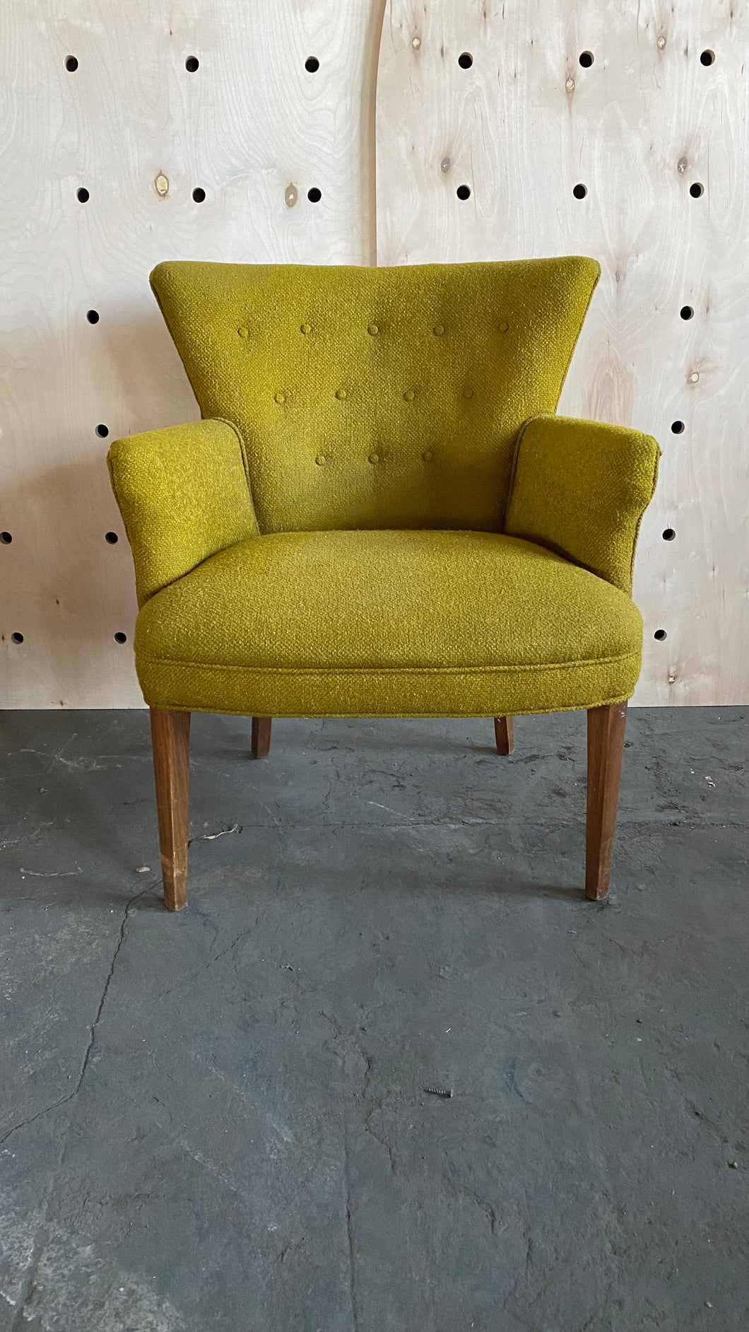 Chartreuse Accent Chair