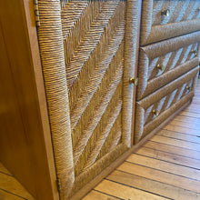 Load image into Gallery viewer, Rattan &amp; Wood Dresser
