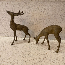 Load image into Gallery viewer, Vintage Brass Deer
