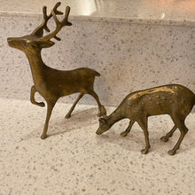 Load image into Gallery viewer, Vintage Brass Deer
