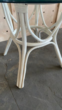 Load image into Gallery viewer, White Bamboo Dining Table
