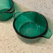 Load image into Gallery viewer, Teal Glass Casserole Dish Set
