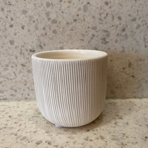 The Pinstripe Pot