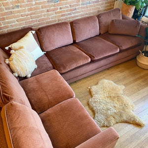 Post Mod Mauve Sectional