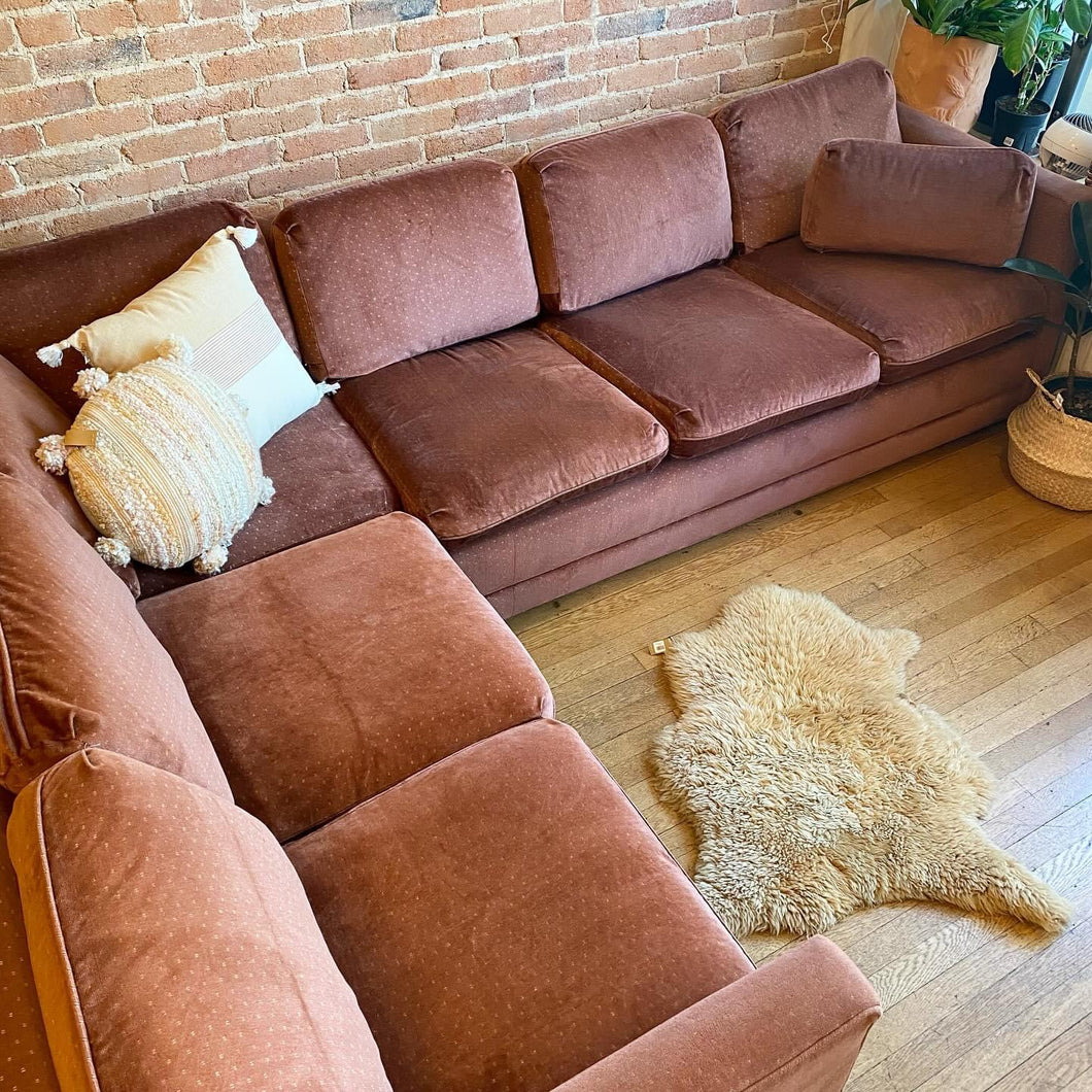 Post Mod Mauve Sectional