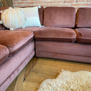 Post Mod Mauve Sectional