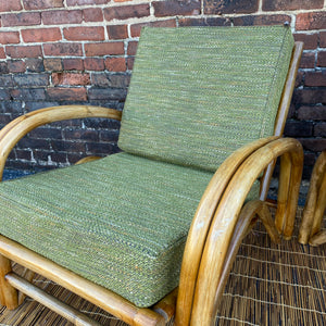Vintage Bamboo Chair Set