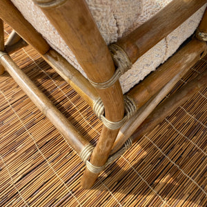 Bamboo Chair & Coffee Table