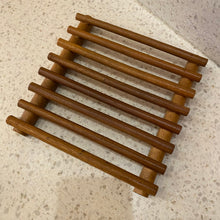 Load image into Gallery viewer, Wooden Slat Trivet
