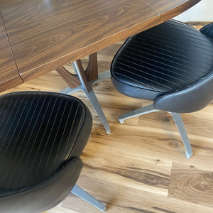 Mid Century Dining Table & Chair Set