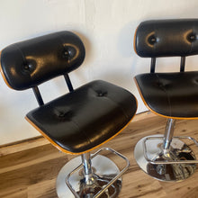 Load image into Gallery viewer, Reproduction Eames Chair Bar Stool Set

