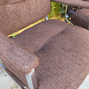 Brown Modern Chair Set