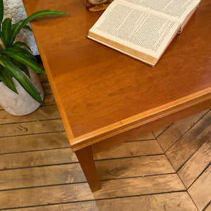 Square Wooden Side Table