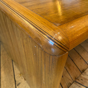 Wooden Post Modern Coffee Table