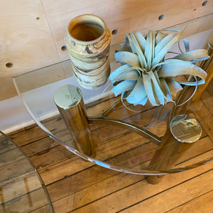 Gold & Glass Table