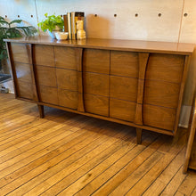 Load image into Gallery viewer, Mid Century Long Dresser
