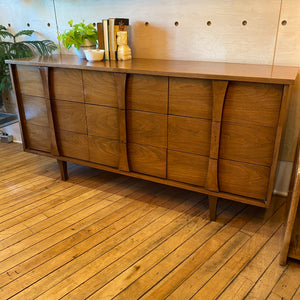 Mid Century Long Dresser