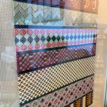 Load image into Gallery viewer, Framed Vintage Embroidery Art
