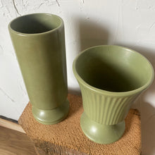 Load image into Gallery viewer, Green McCoy Pottery Set
