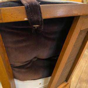 Vintage Barrel Vinyl Chair