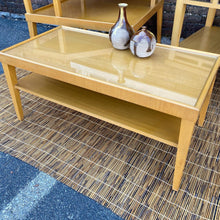 Load image into Gallery viewer, Mid Century Blonde Kroehler Table
