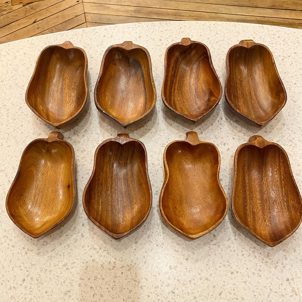 Wooden Bowl Set