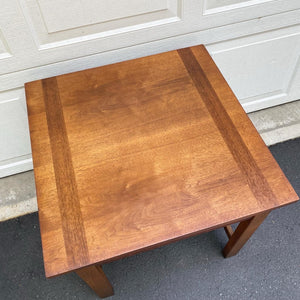 Wooden Lane End Table