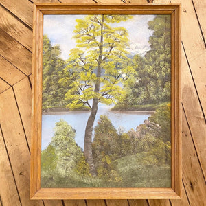 Tree Landscape Oil Painting