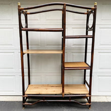 Load image into Gallery viewer, Bamboo &amp; Oak Shelving Unit
