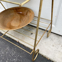 Load image into Gallery viewer, Mid Century Metal Plant Stand
