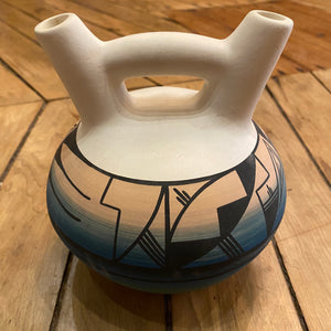 Aztec Double Bud Vase