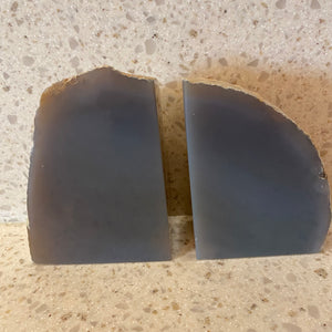 Agate Geode Book End Set