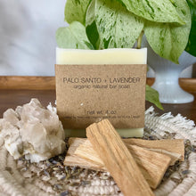 Load image into Gallery viewer, Palo Santo + Lavender Bar Soap
