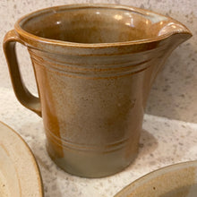 Load image into Gallery viewer, Pottery Pie Plate &amp; Pitcher
