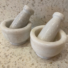 Load image into Gallery viewer, Marble Mortar &amp; Pestle
