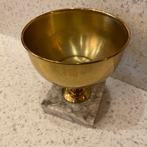 Gold & Marble Vessel